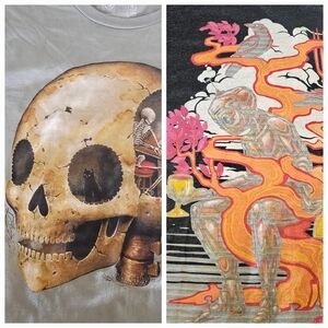 Two New Curbside T Shirts Size Small